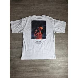 E.T. The Extra-Terrestrial T-Shirt XL White "I Love E.T." Graphic "Silent Noise”